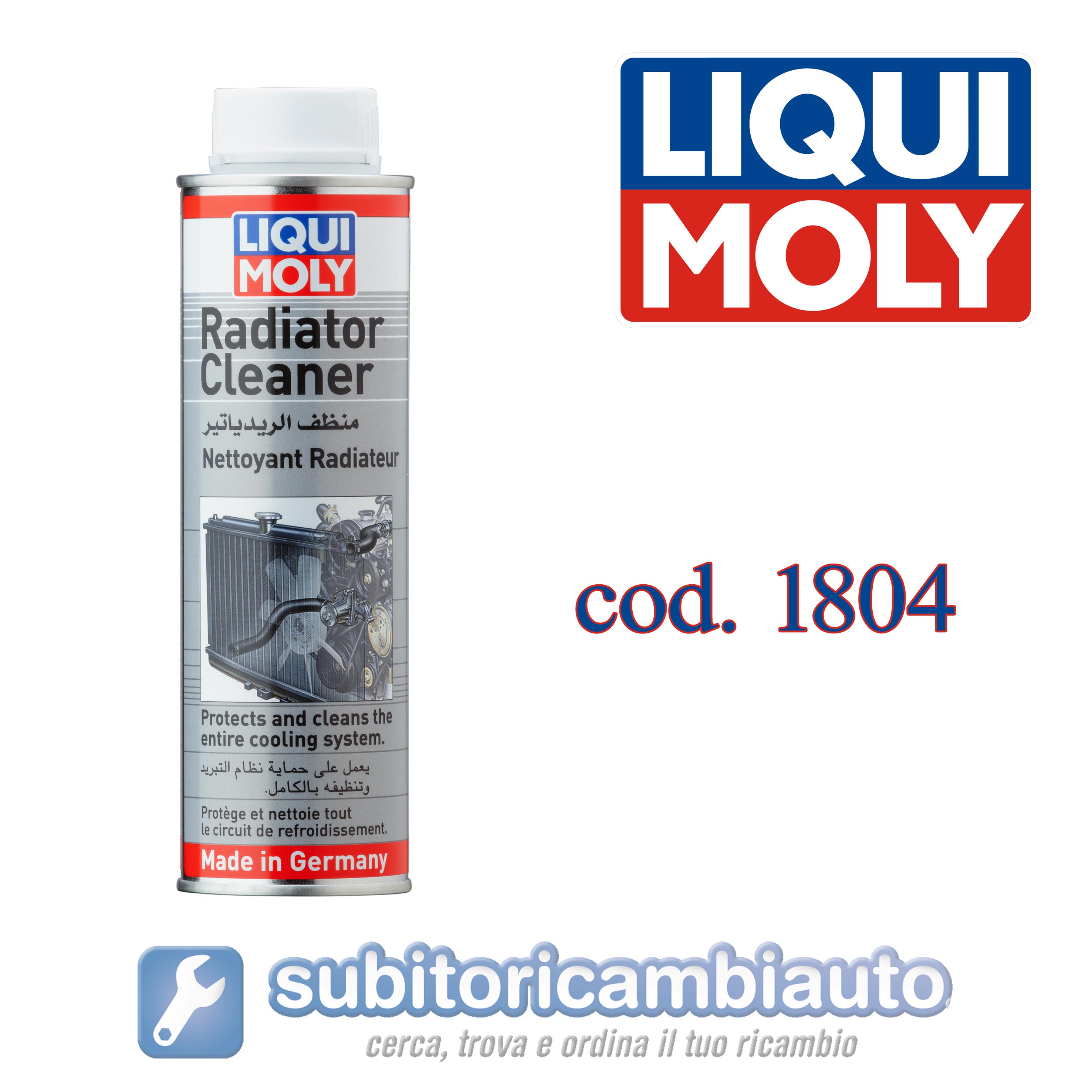 LIQUI MOLY 1804 Detergente per Radiatore - Radiator Cleaner - Pulizia radiatore